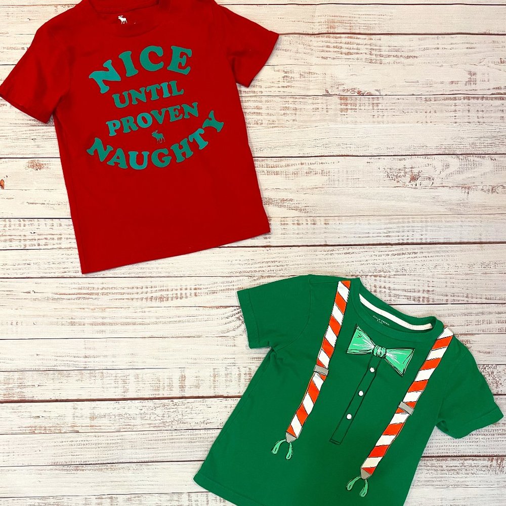 Ho-Ho-Ho Holiday Graphic Tee 2-Pack